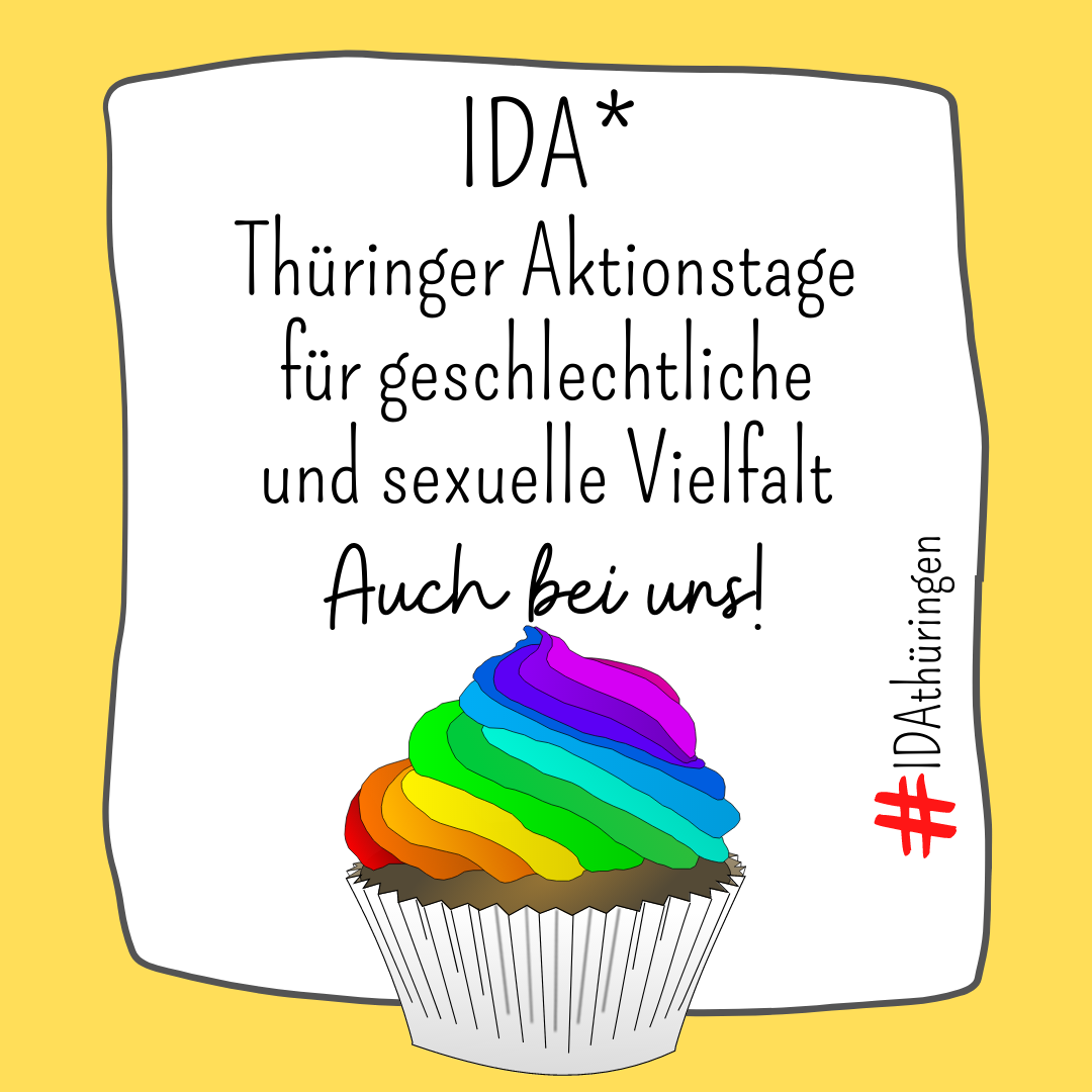 IDA* - Thüringer Aktionstage für geschlechtliche und sexuelle Vielfalt - Auch bei uns!