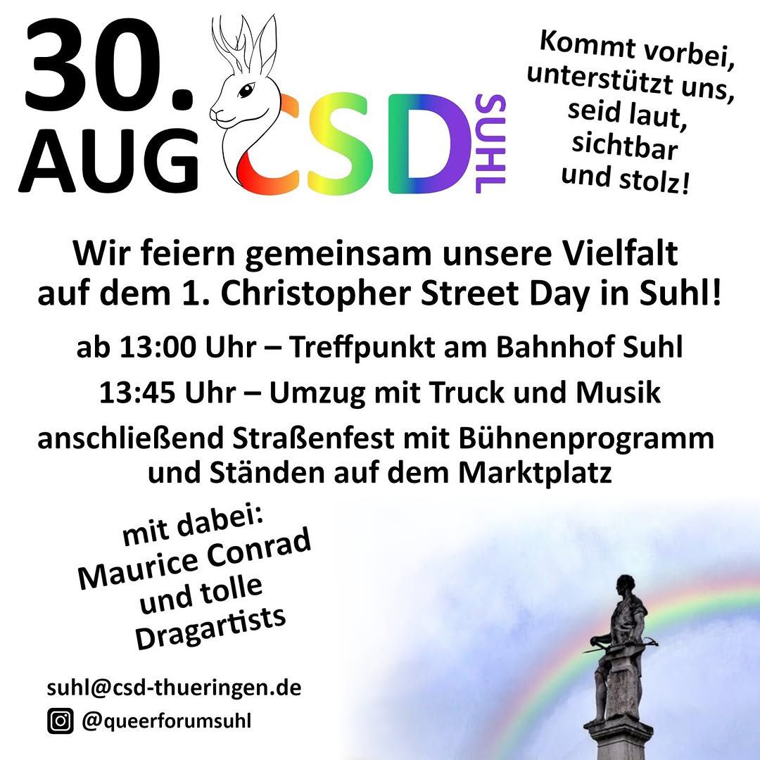 CSD Suhl: Ablaufplan