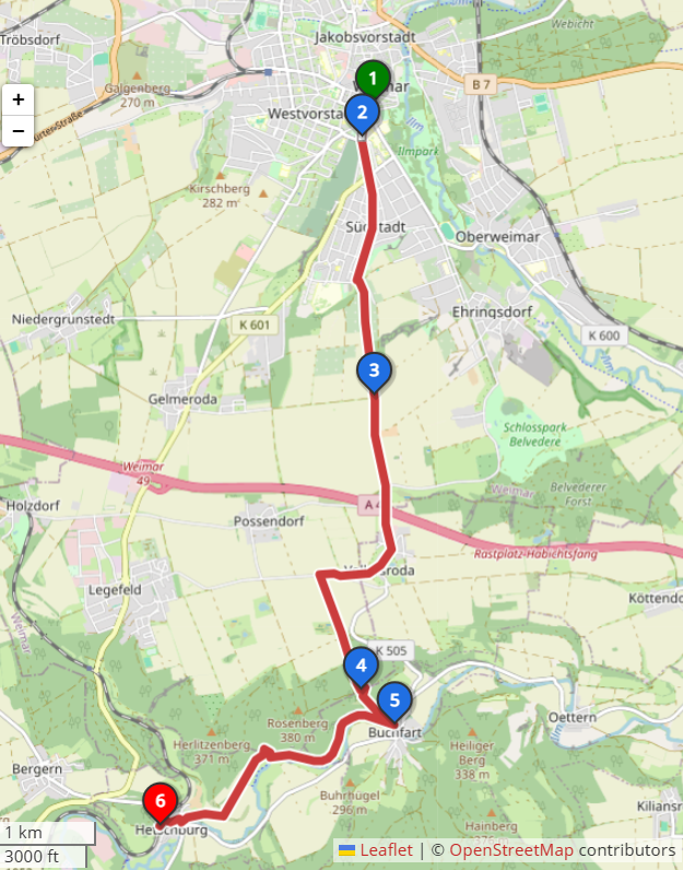 2026 05 14 Wanderung Route